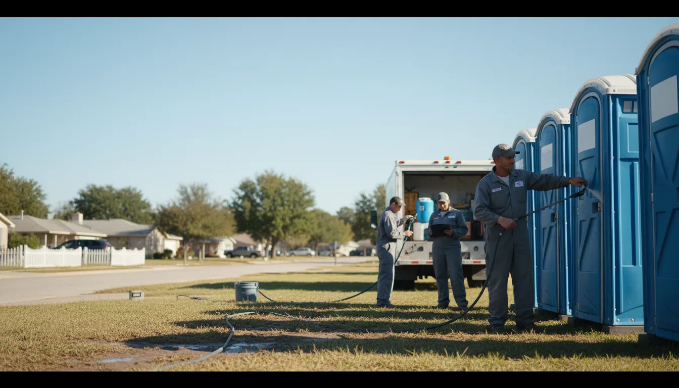Long-Term Portable Toilet Rental in Prudenville, MI near me